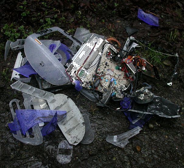 smashed imac